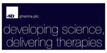 4D pharma plc developing science, delivering therapies