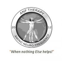 ANF THERAPY AMINO NEURO FREQUENCY When nothing Else helps!2012