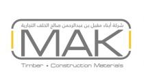 MAK Timber Construction Materials;شركة أبناء مقبل بن عبد الرحمن صالح الخلف التجارية