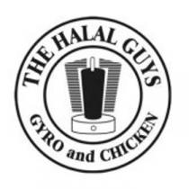 THE HALAL GUYS GYRO and CHICKEN