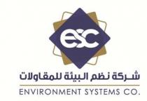 ENVIRONMENT SYSTEMS CO esc;شركة نظم البيئة للمقاولات
