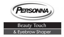 PERSONNA Beauty Touch & Eyebrow Shaper