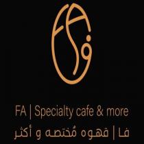 FA FA Specialty cafe & more;فا فا قهوه مختصه و أكثر