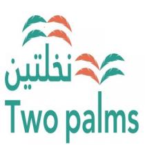 Two palms;نخلتين