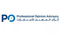 Professional Opinion Advisory PO;الرأي المهني للاستشارات