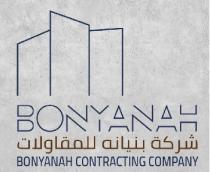 BONYANAH BONYANAH CONTRACTING COMPANY;شركة بنيانه للمقاولات