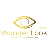 Wonder Look contact lenses & eye care;وندر لوك