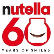 NUTELLA 60 YEARS OF SMILES
