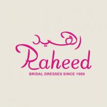 Raheed BRIDAL DRESSES SINCE 1989;رهيد
