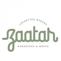 LEVANTINE BAKERY ZAATAR MANAKEESH & WRAPS