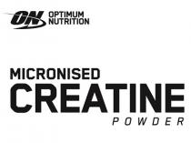 ON OPTIMUM NUTRITION MICRONIZED CREATINE POWDER