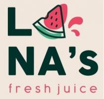 LNA S fresh juice