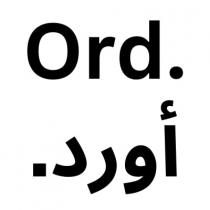 Ord;أورد