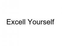 Excell Yourself
