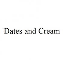 Dates and Cream