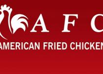A F C THE AMERICAN FRIED CHICKEN
