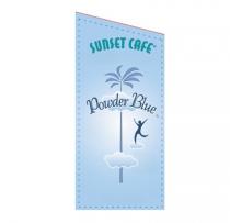 SUNSET CAFE Power Blue