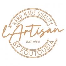 L ARTISAN BY KOUTOUBIA Hand Made Quality Est.1985