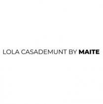 LOLA CASADEMUNT BY MAITE