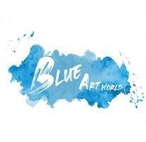 blue art world;عالم الفن الازرق