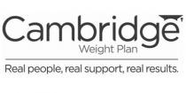 CAMBRIDGE WEIGHT PLAN, Real people, real support, real results