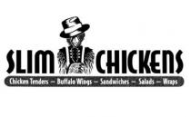 SLIM CHICKENS Chicken Tenders Buffalo Wings Sandwiches Salads Wraps