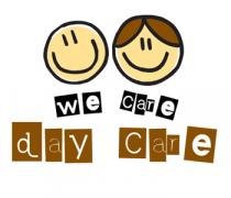 we care day care ; نحن نهتم رعاية يومية