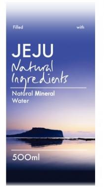 JEJU Filled with Natural Ingredients Natural Mineral Water 500ml