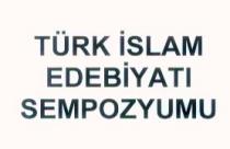 türk islam edebiyatı sempozyumu