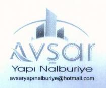 avşar yapı nalburiye avsaryapınalburiye@hotmail.com