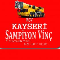 kşv kayseri şampiyon vinç