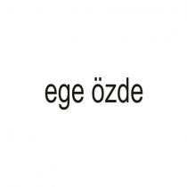 ege özde