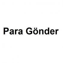 para gönder