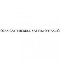 özak gayrimenkul yatırım ortaklığı