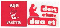 aşk beş vakittir dert etme dua et