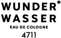 wunder wasser eau de cologne 4711