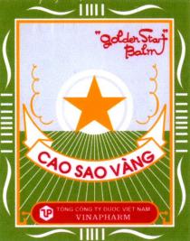cao sao vang golden star balm tong cong ty duoc viet nam vinapharm