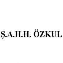 ş.a.h.h. özkul