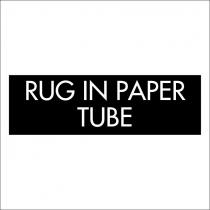 rug ın paper tube