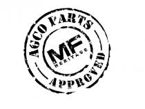 mf heritage agco parts approved ve