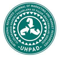 uhpad uluslararası hakemli pazarlama ve pazar araştırmaları dergisi international refereed journal of marketing and market researches