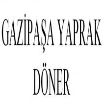 gazipaşa yaprak döner