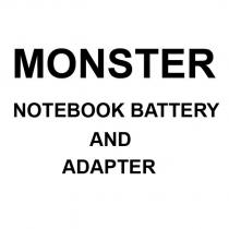 monster notebook battery and adapter
