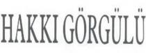 hakkı görgülü