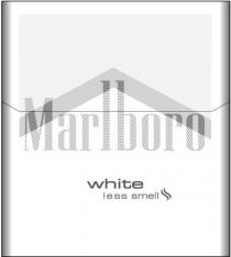 marlboro white less smell