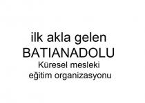 ilk akla gelen batıanadolu küresel mesleki eğitim organizasyonu