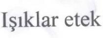 ışıklar etek