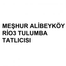 meşhur alibeyköy rio3 tulumba tatlıcısı