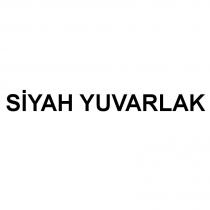 siyah yuvarlak