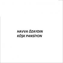 havva özaydin köşk pansiyon
